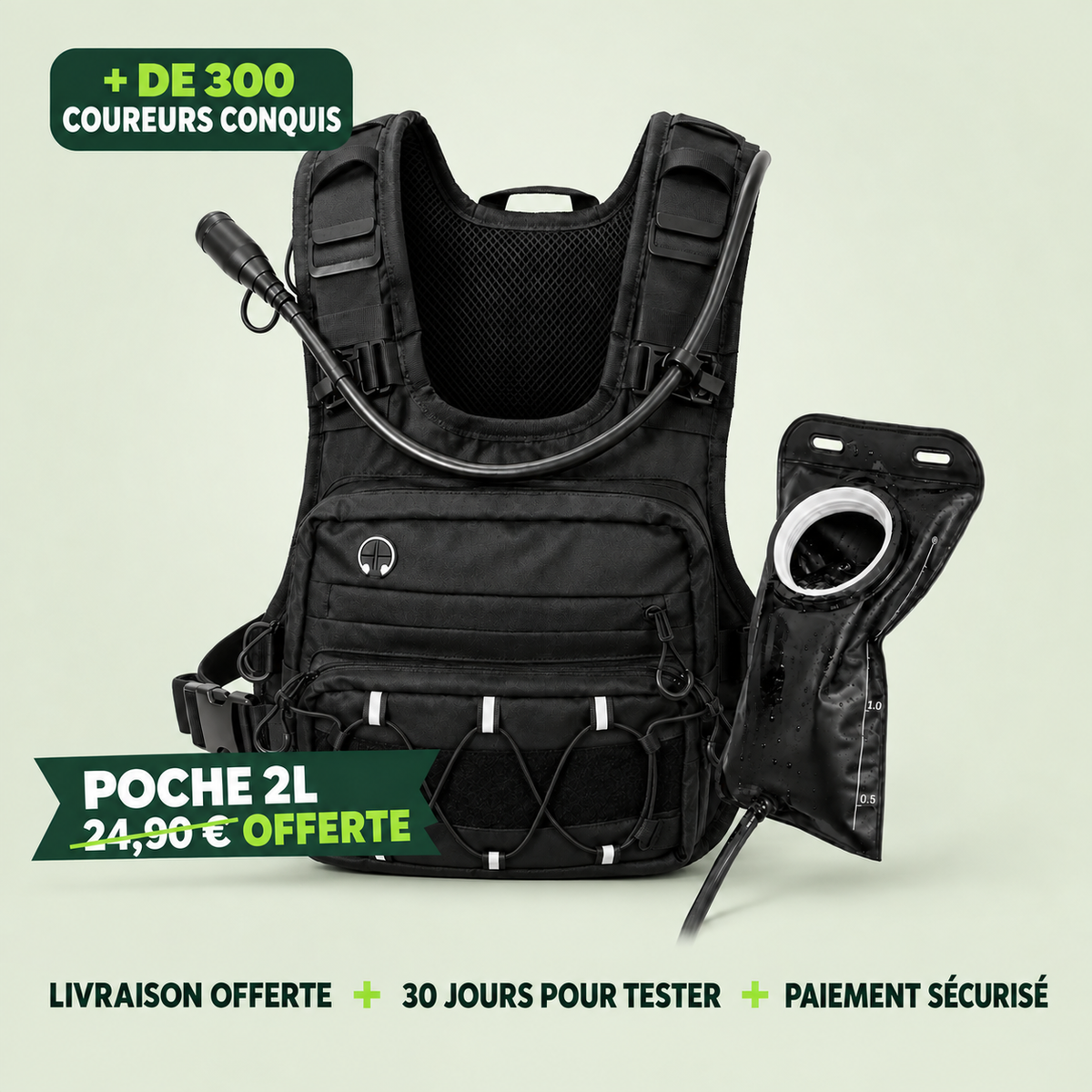 Gilet d'hydratation Sentia