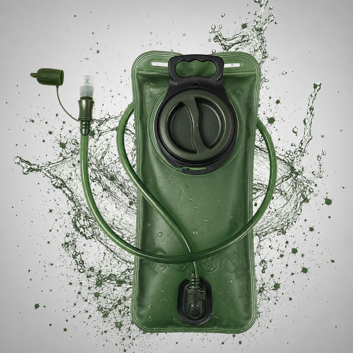 Poche à eau 2L de rechange Sentia verte